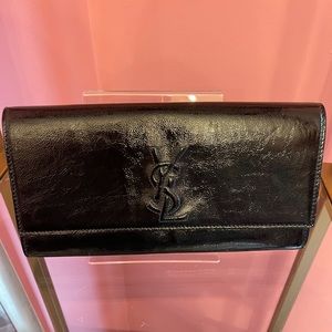 YSL Patent Leather Clutch